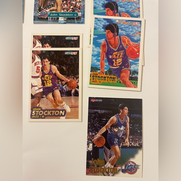 Set of 19 John Stockton Basketball cards Jazz - Picture 9 of 15